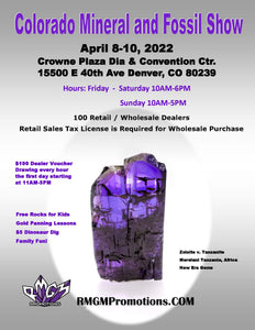 Gem show time again! Order fulfilment paused from 4/3 to 4/21