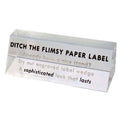 Custom Engraved Acrylic Information Label Wedges